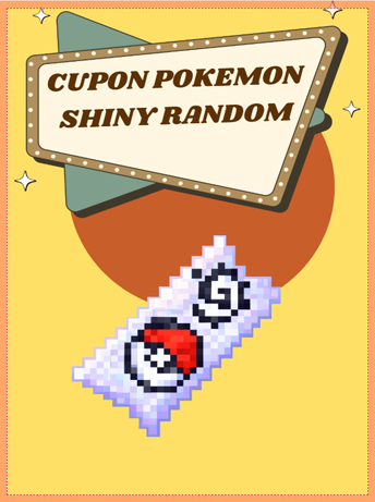 Ticket Pokemon Random Shiny