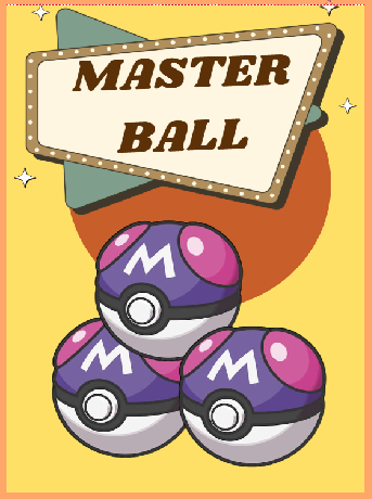 3 masterballs