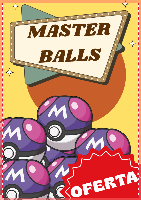 OFERTA: 6 masterballs
