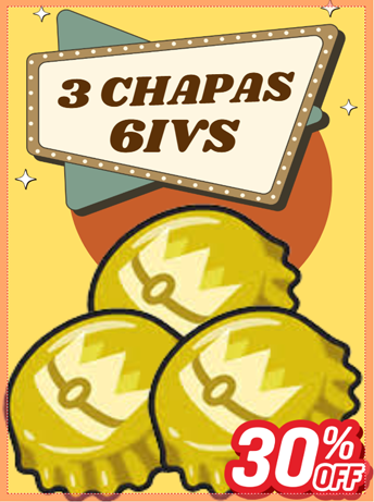 3  Chapas doradas